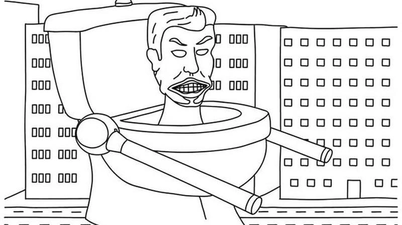 Cùng bé tạo nên siêu phẩm với tranh tô màu titan cameraman nâng cấp