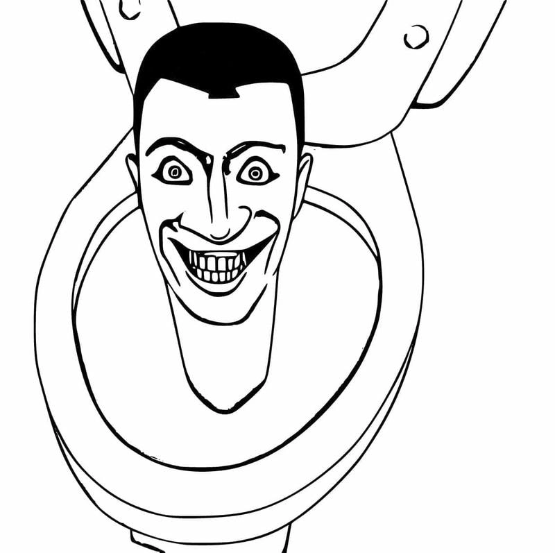 Khơi dậy trí tưởng tượng với tranh tô màu titan cameraman dành cho bé