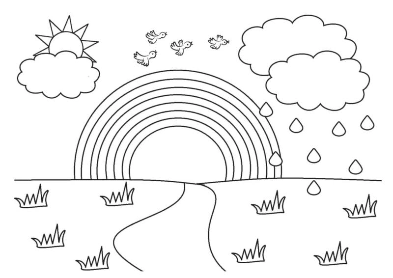 Tô màu kỳ lân cầu vồng mang đến thế giới cổ tích lung linh