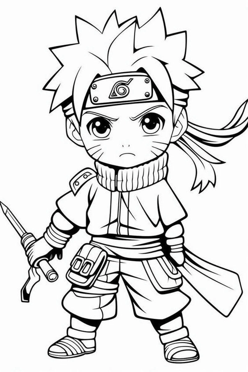 Tô màu hình chibi giúp bé thư giãn sau giờ học căng thẳng