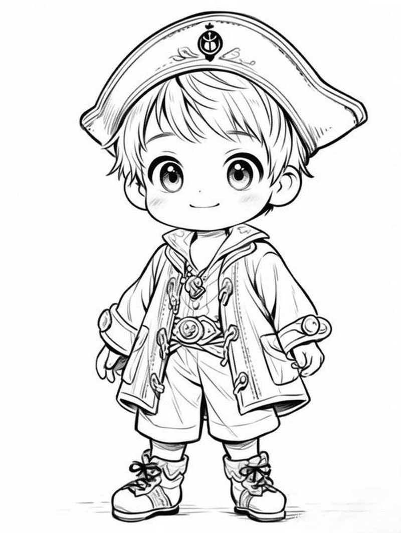 Tranh tô màu chibi đẹp là như thế nào để bé mê mẩn?