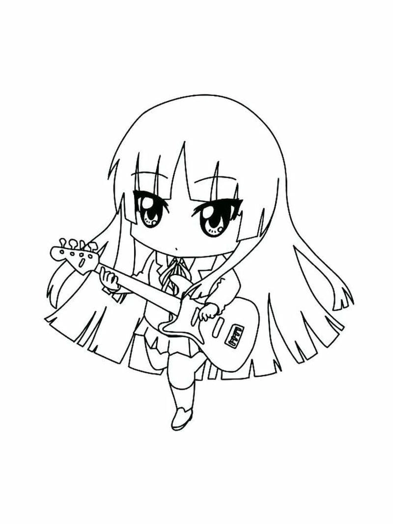 Anime chibi cute anime chibi cute tô màu giúp bé khám phá thế giới đầy màu sắc