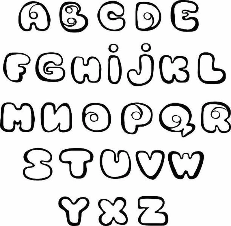 Tăng nhận diện chữ với mẫu chữ cái rỗng to màu rõ nét