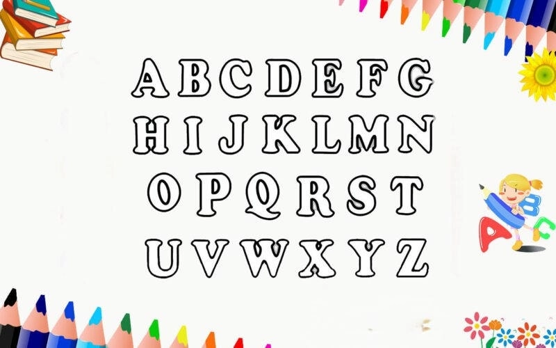 Bé vừa học vừa chơi với tranh tô màu chữ cái tiếng việt