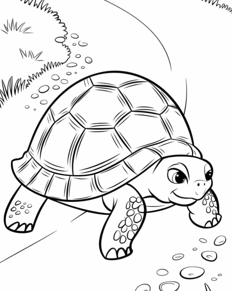 Cập nhật hình ảnh tô màu con rùa hot nhất hôm nay cho bé