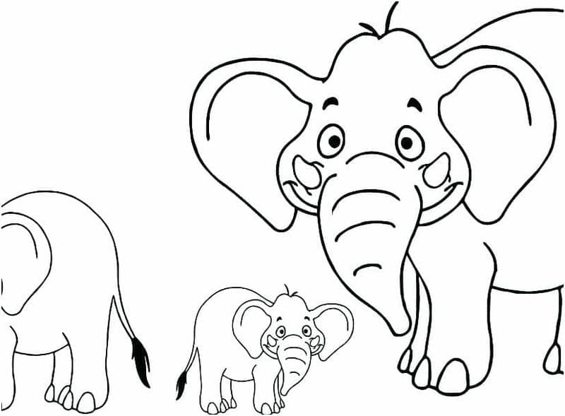 Ngoài tranh tô màu con voi, hãy tải thêm tranh để tô màu cá voi xanh