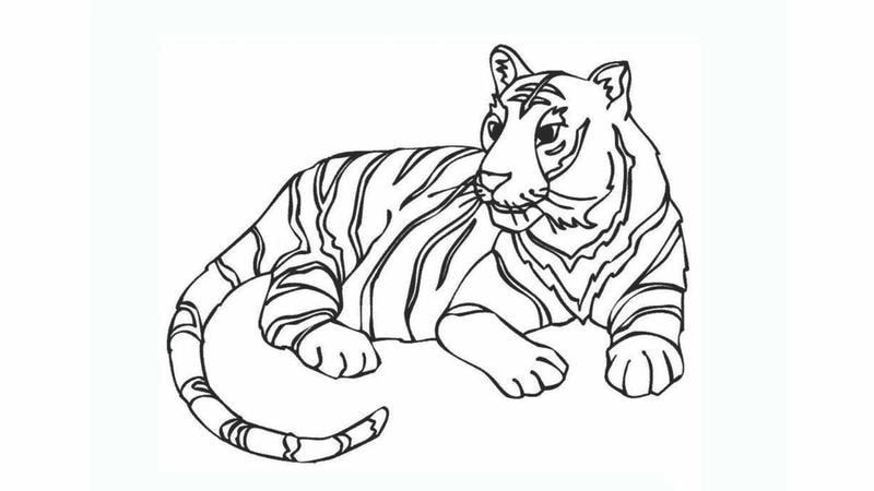 Tặng bé ngay bộ hình động vật cho bé tô màu dễ thương