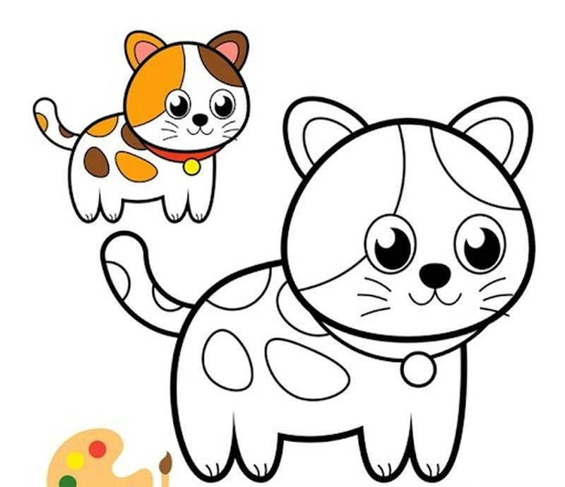 Tổng hợp những hình tô màu động vật đáng yêu và sinh động