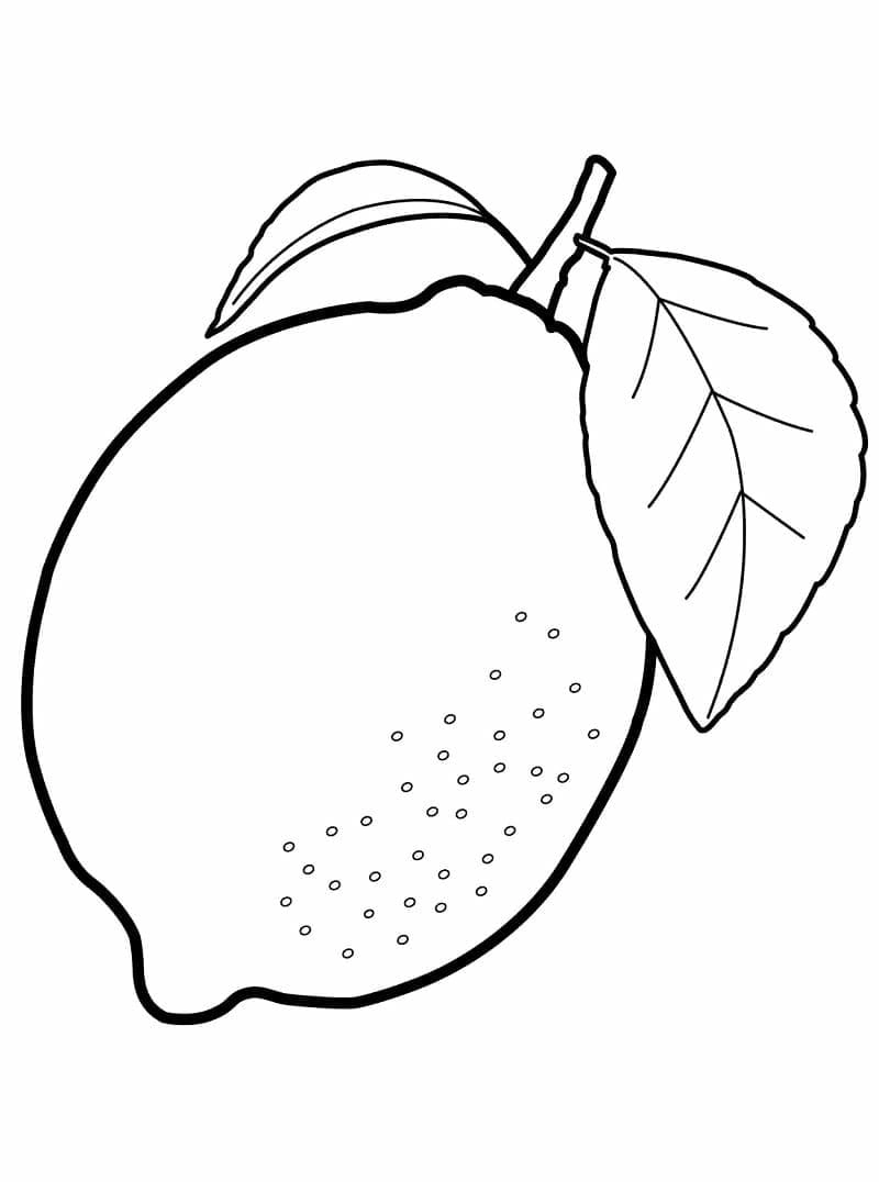 Tô màu quả chanh rèn luyện khả năng phối màu