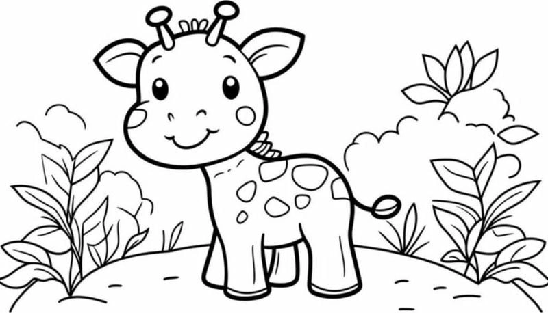 Giúp bé rèn kỹ năng với tranh tô màu hoạt hình và tranh hoạt hình cho bé tô màu