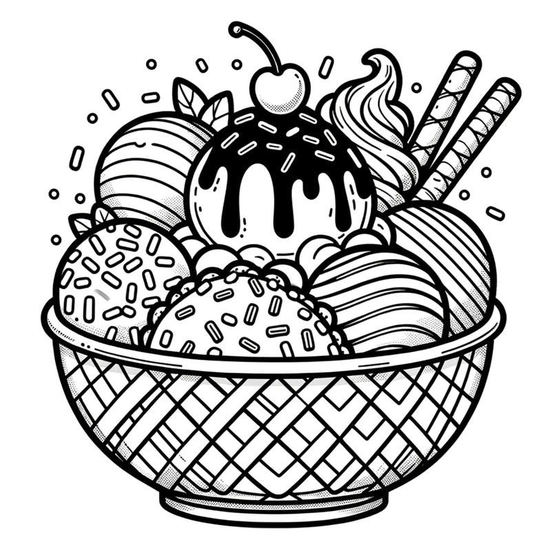 Khơi nguồn sáng tạo với tô màu kem que đầy màu sắc