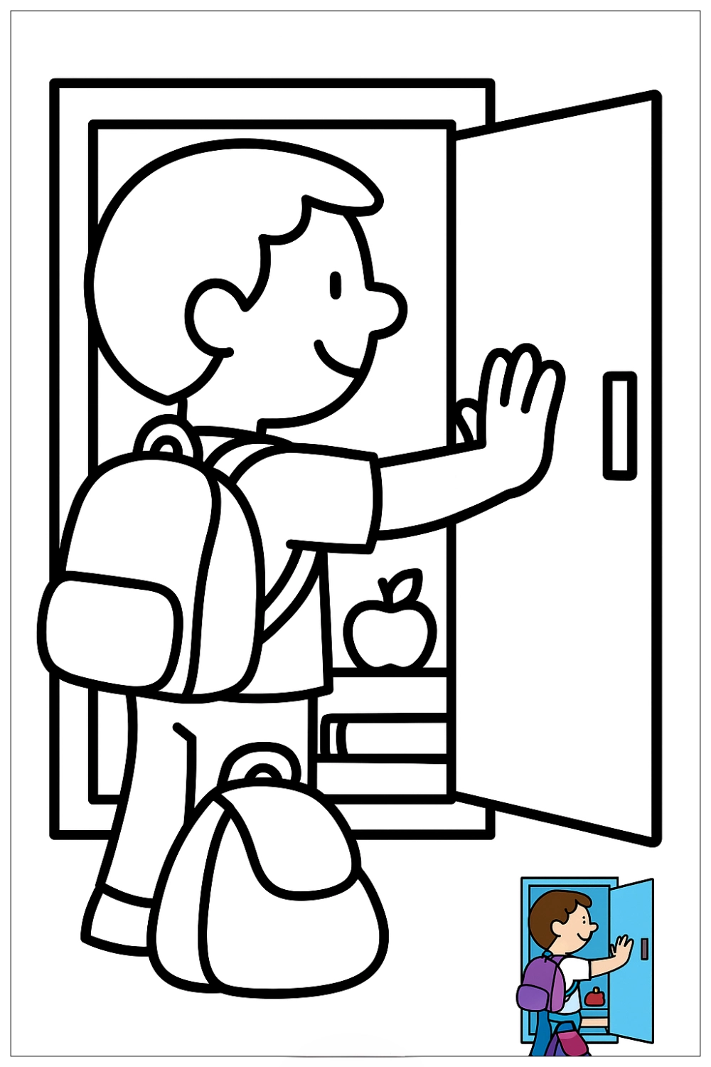 Cùng bé sáng tạo với bộ tô màu bức tranh mùa hè