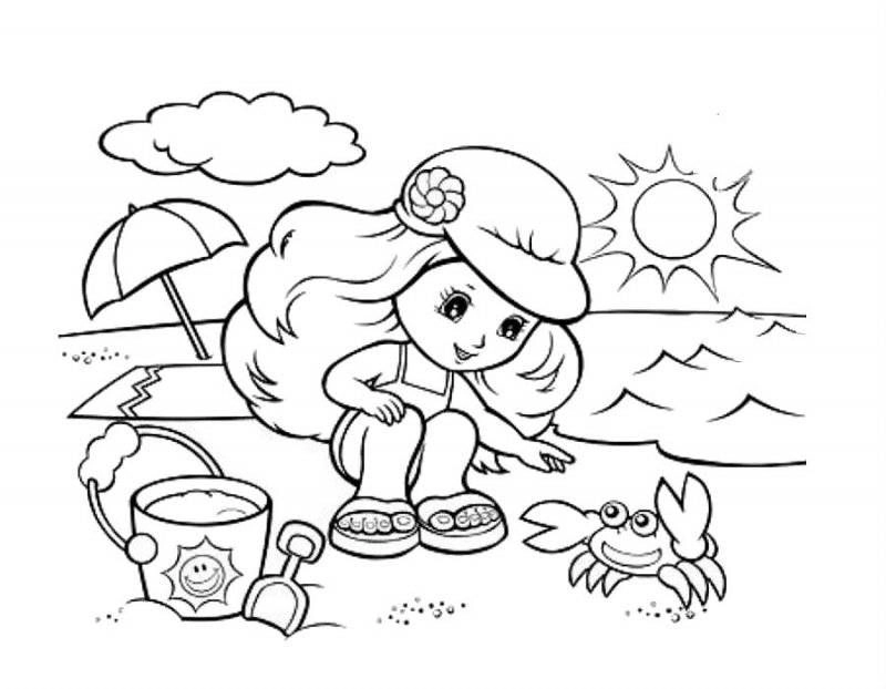 Tuyển chọn tranh tô màu mùa hè với nhiều tranh tô màu về mùa hè