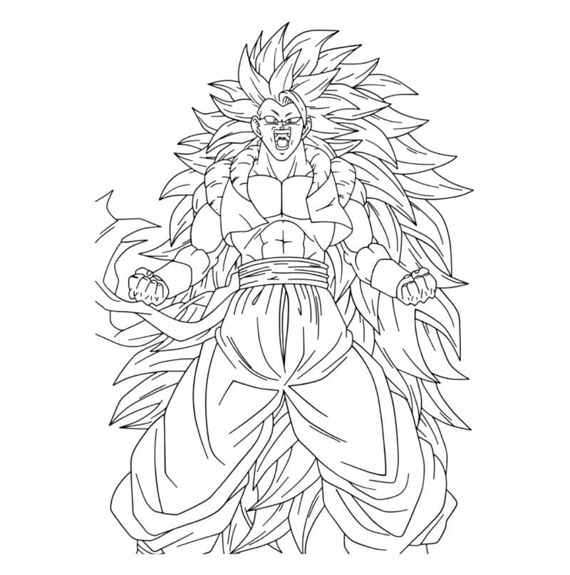 Thử ngay tranh tranh tô màu songoku bản năng vô cực độc đáo