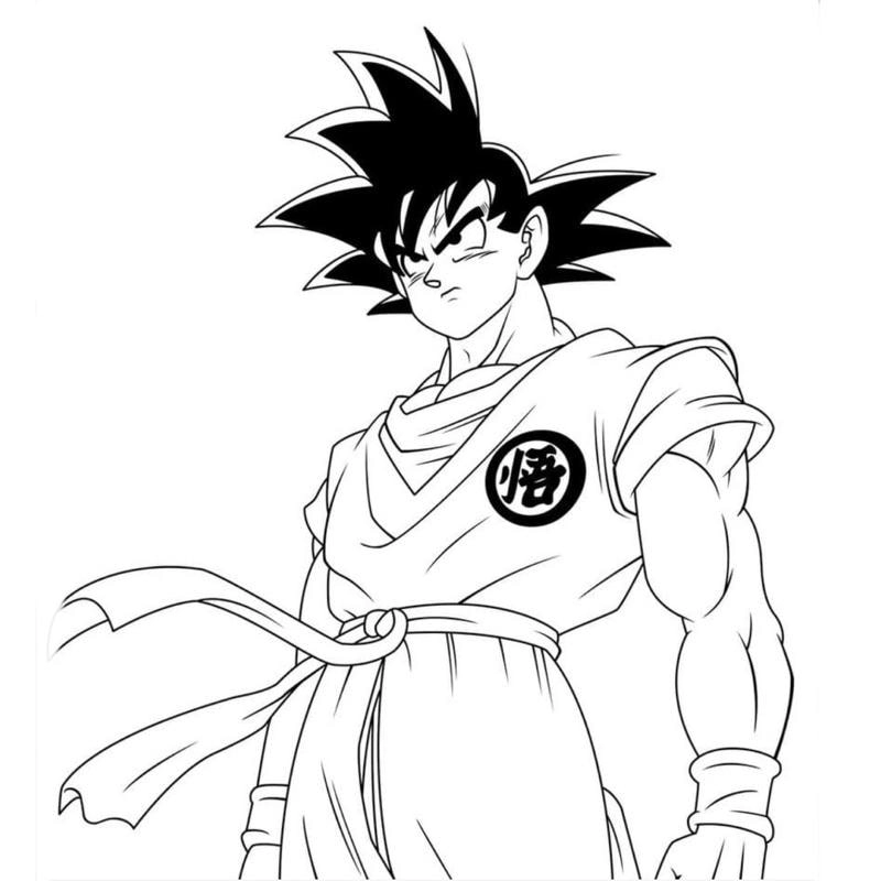 Tô màu Songoku cực ngầu là như thế nào?