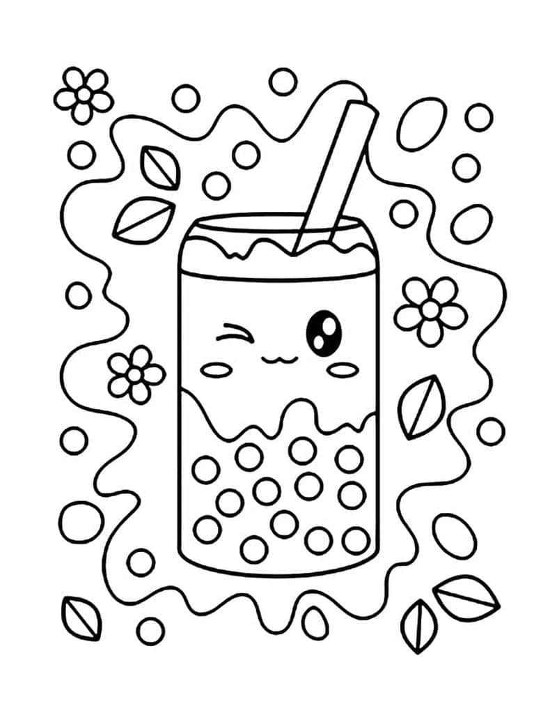 Giúp bé phát triển trí tưởng tượng qua hình tô màu trà sữa