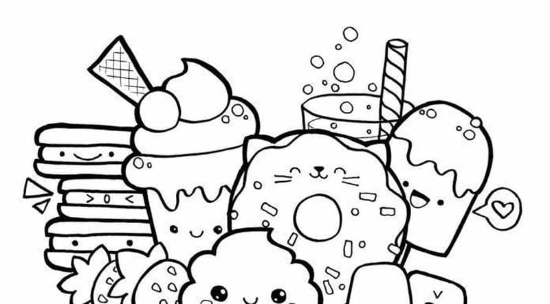 Sưu tầm ngay tranh tranh tô màu ly trà sữa đa dạng mẫu mã cho bé yêu