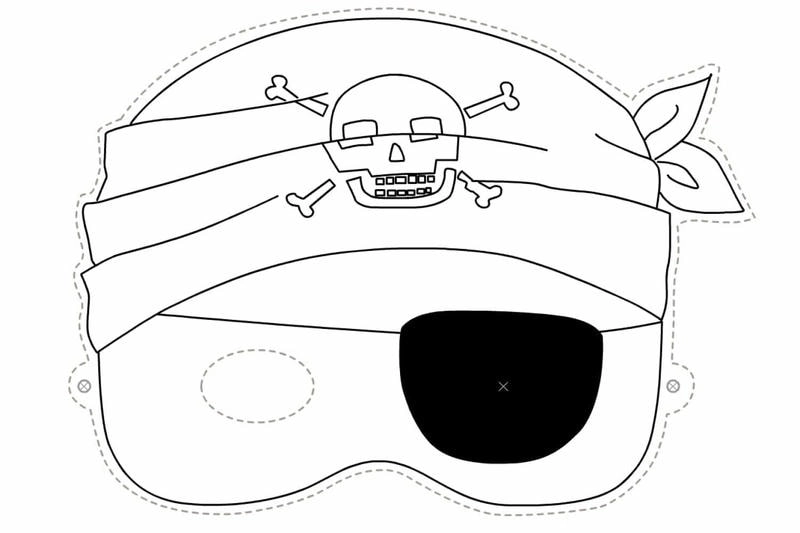 Bé tập tô màu mặt nạ trung thu qua tranh tô màu trung thu