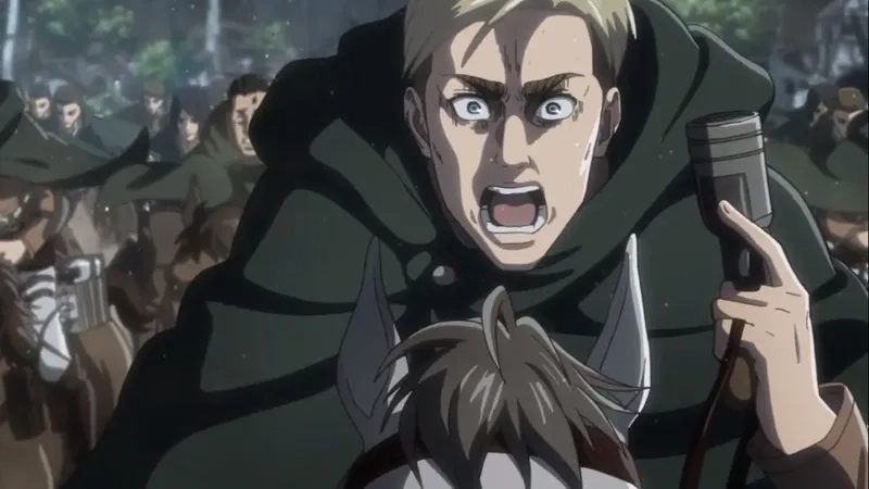 Sức hút không thể cưỡng lại của attack on titan erwin
