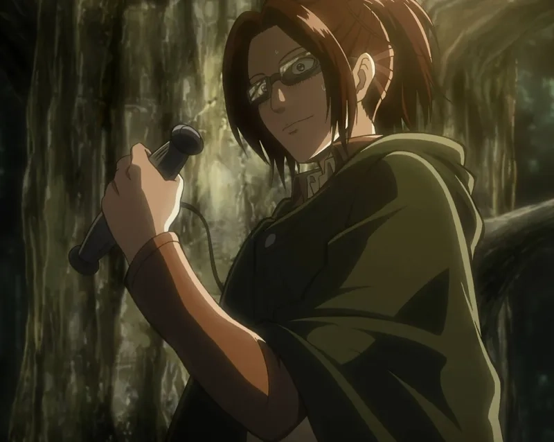 Hange trinh sát đen và những pha hành động không thể quên