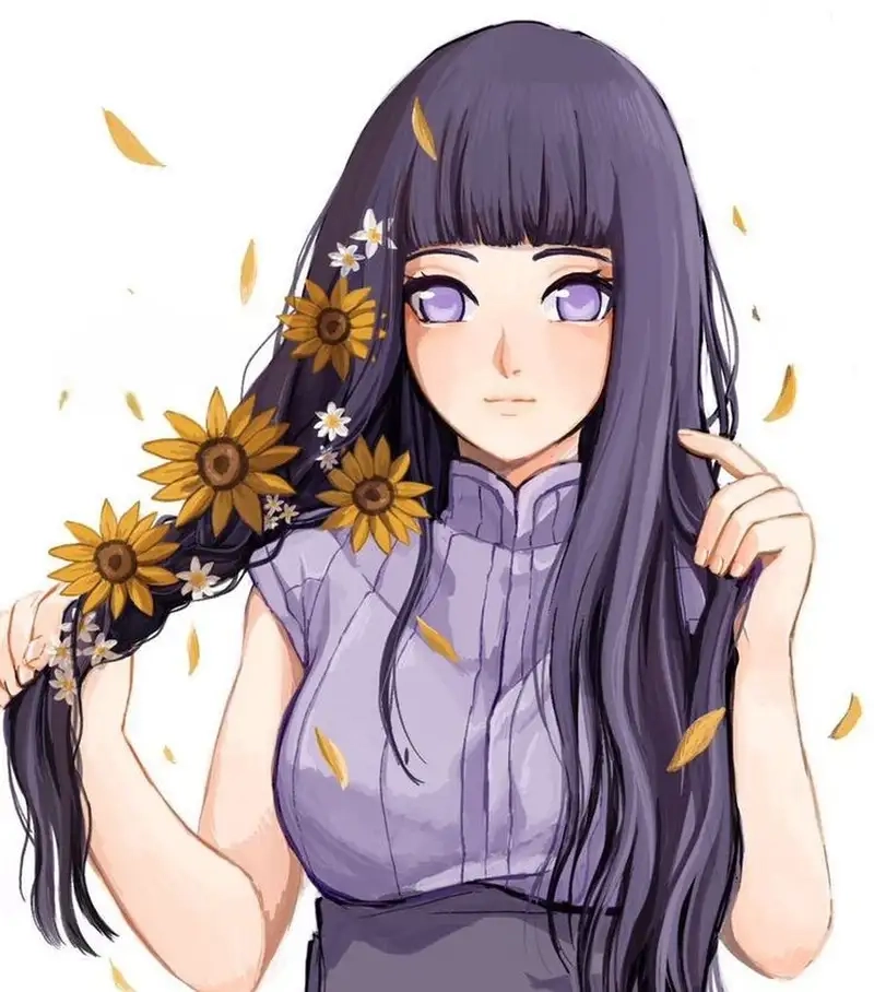 Những khoảnh khắc ngọt ngào của hinata hyuga cute