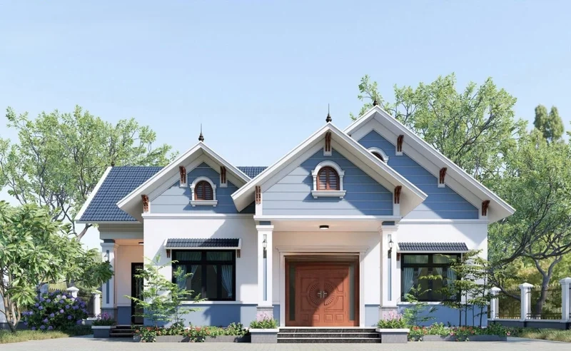 Chọn ngay mẫu nhà 3 gian đẹp chuẩn xu hướng