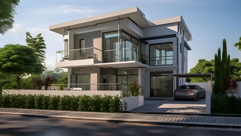 Bộ sưu tập mẫu nhà chữ l 2 tầng hiện đại phong cách tinh tế