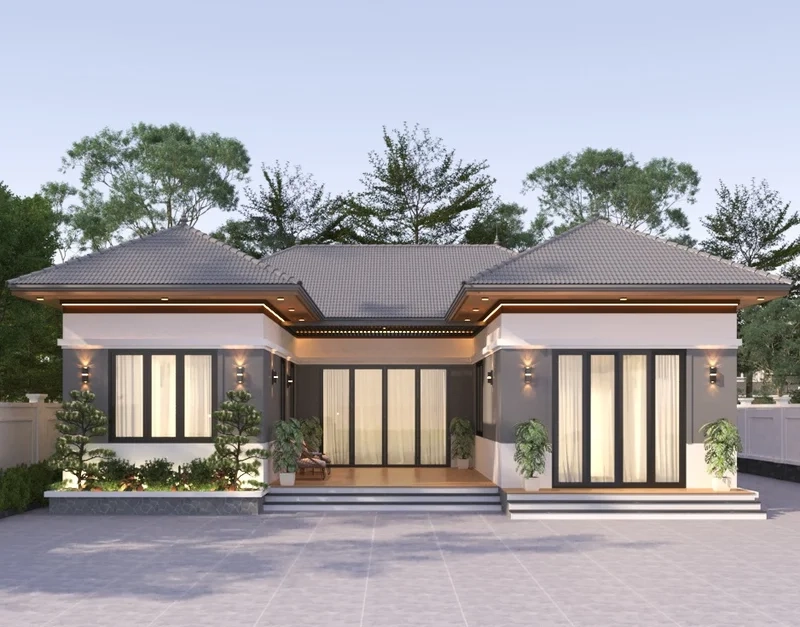 Giới thiệu đôi nét về mẫu nhà chữ u