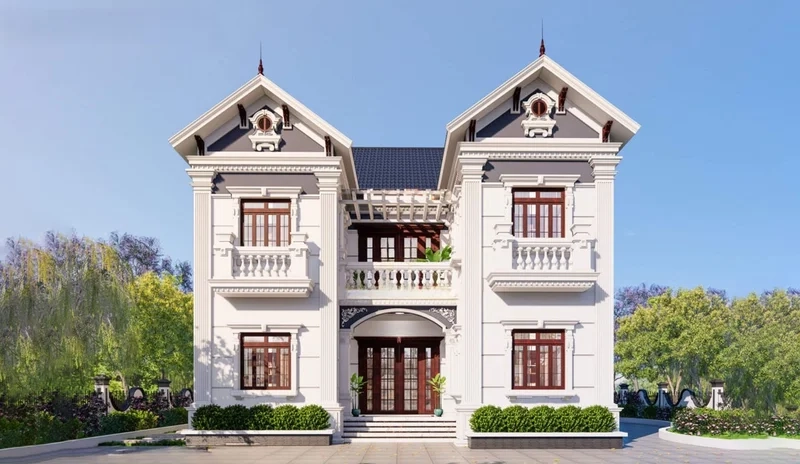 Ý tưởng mẫu nhà chữ u đơn giản tiết kiệm chi phí