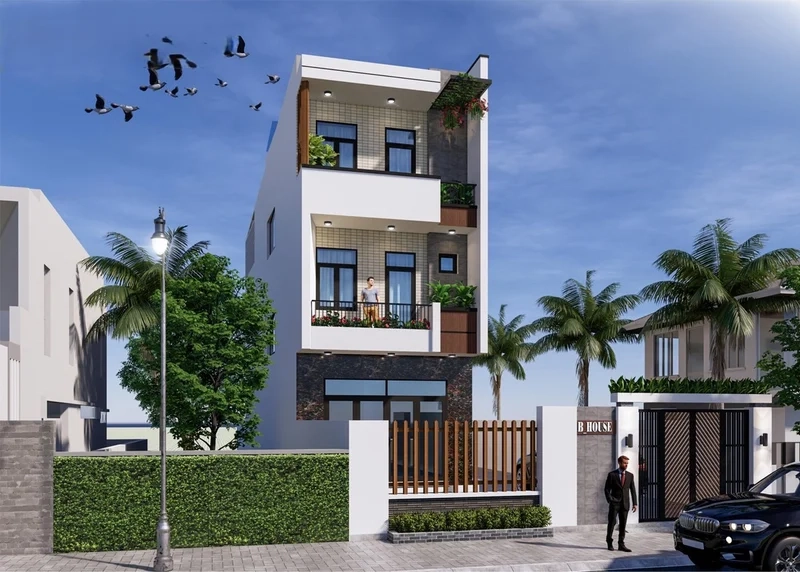 Ý tưởng mẫu nhà ống đẹp hiện đại đầy tiện nghi và sang trọng