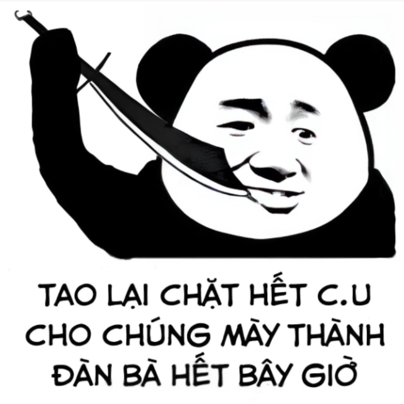 Cười sảng khoái với bộ sưu tập ảnh meme chửi