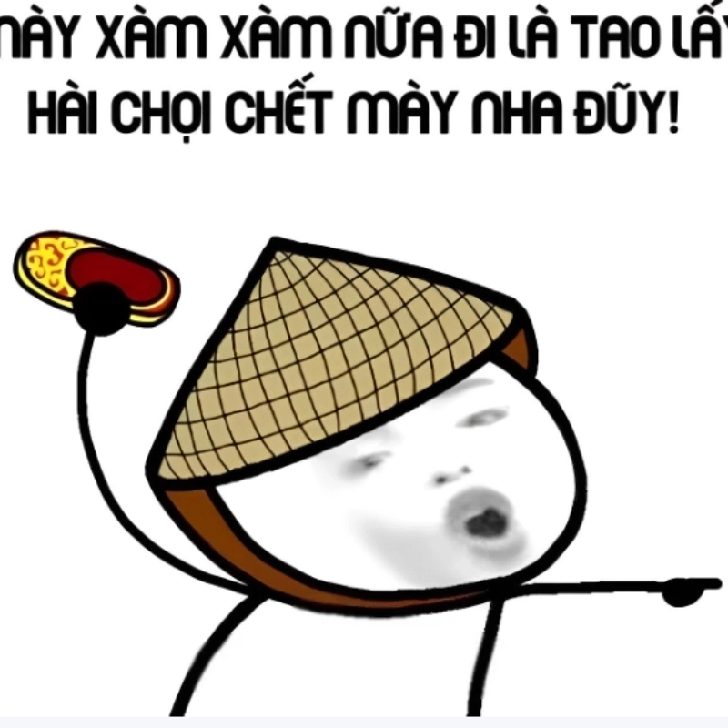 Không sợ ai khi có meme chửi bậy trong tay