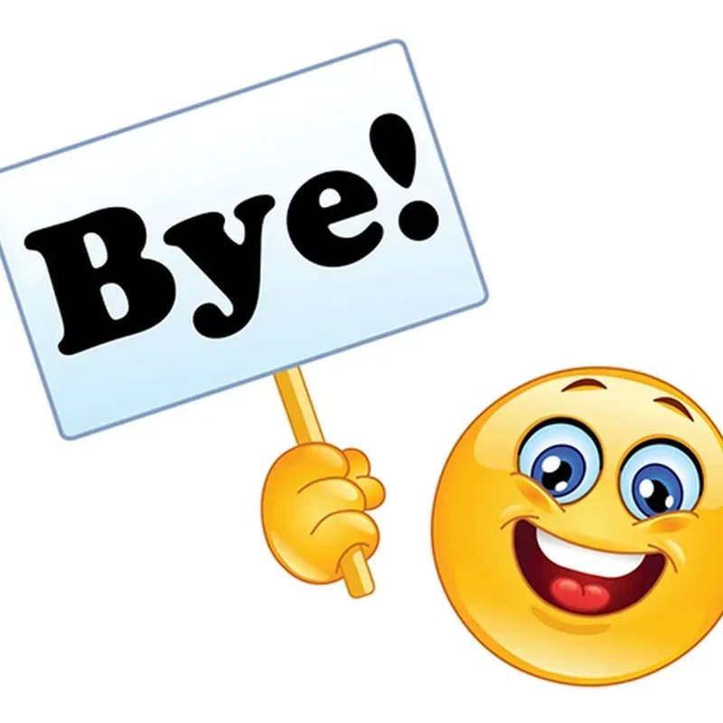 Gửi lời chào với chào tạm biệt cute đầy đáng yêu
