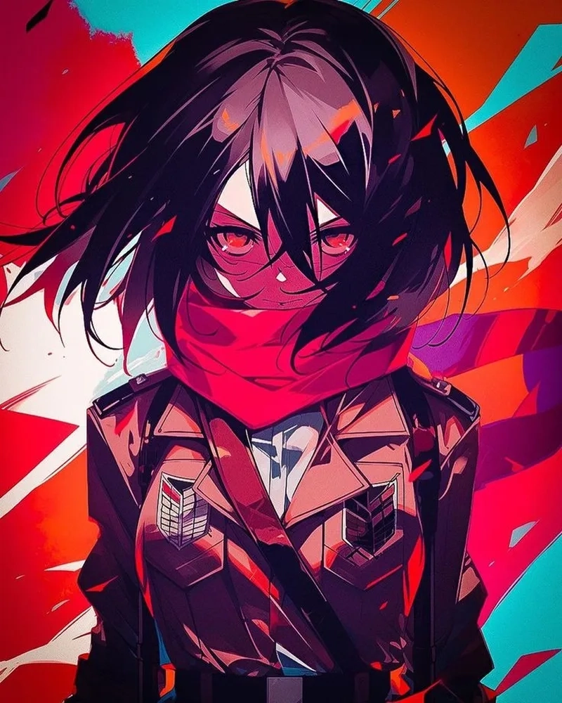 Những khoảnh khắc ấn tượng của Anime Mikasa