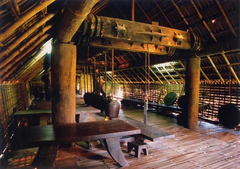 Sự hài hòa trong từng chi tiết nội thất nhà sàn Gia Lai