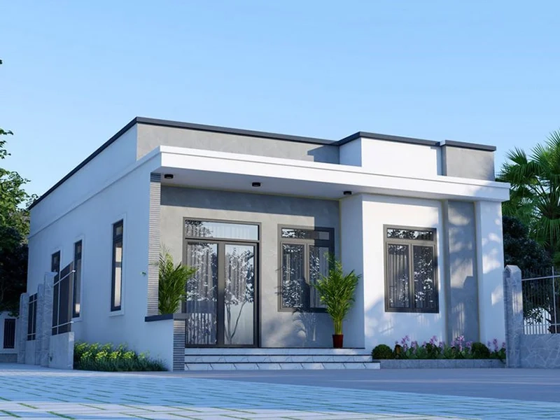 Lựa chọn thiết kế cổng nhà cấp 4 đẹp hợp phong thủy