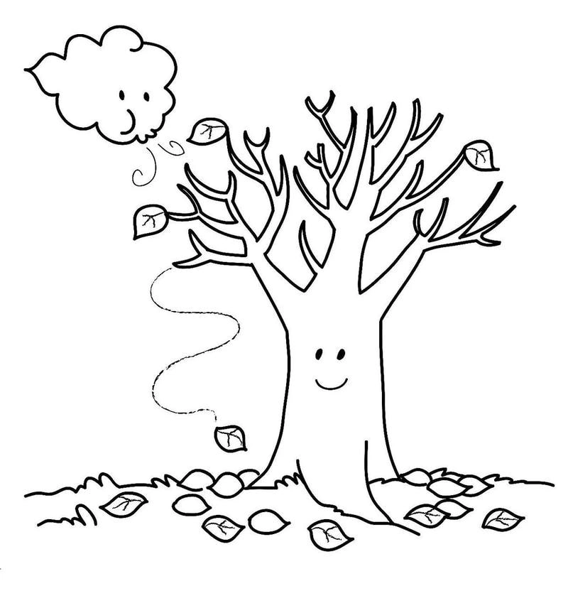 Giúp bé tô màu cây xanh dễ dàng hơn với những mẫu tranh tô màu cây xanh đẹp