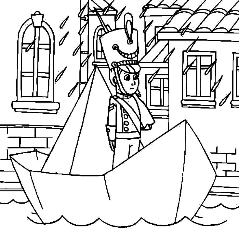 Biến ước mơ thành nghệ thuật với tranh tô màu chú lính chì ballet