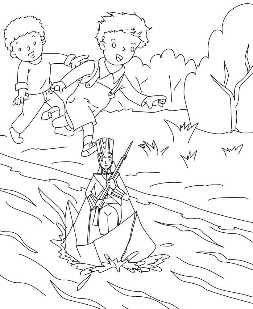 Thỏa sức tưởng tượng với vẽ chú lính chì ballet