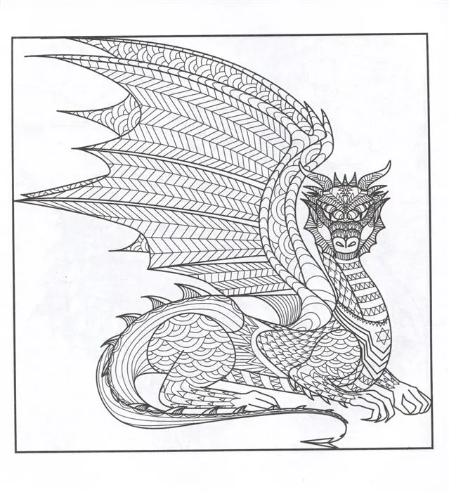 Tải bộ tranh tô màu con rồng cute đáng yêu hết nấc