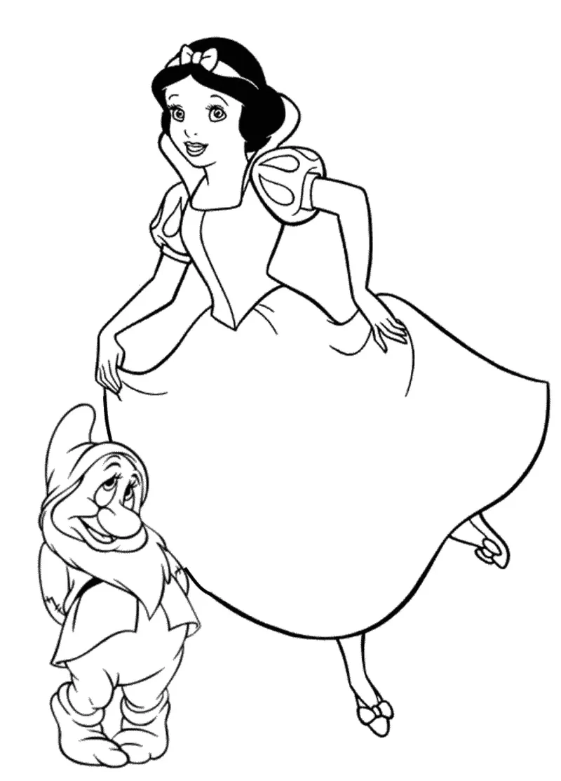 Thỏa sức sáng tạo với tuyển chọn tranh tô màu công chúa cực đẹp