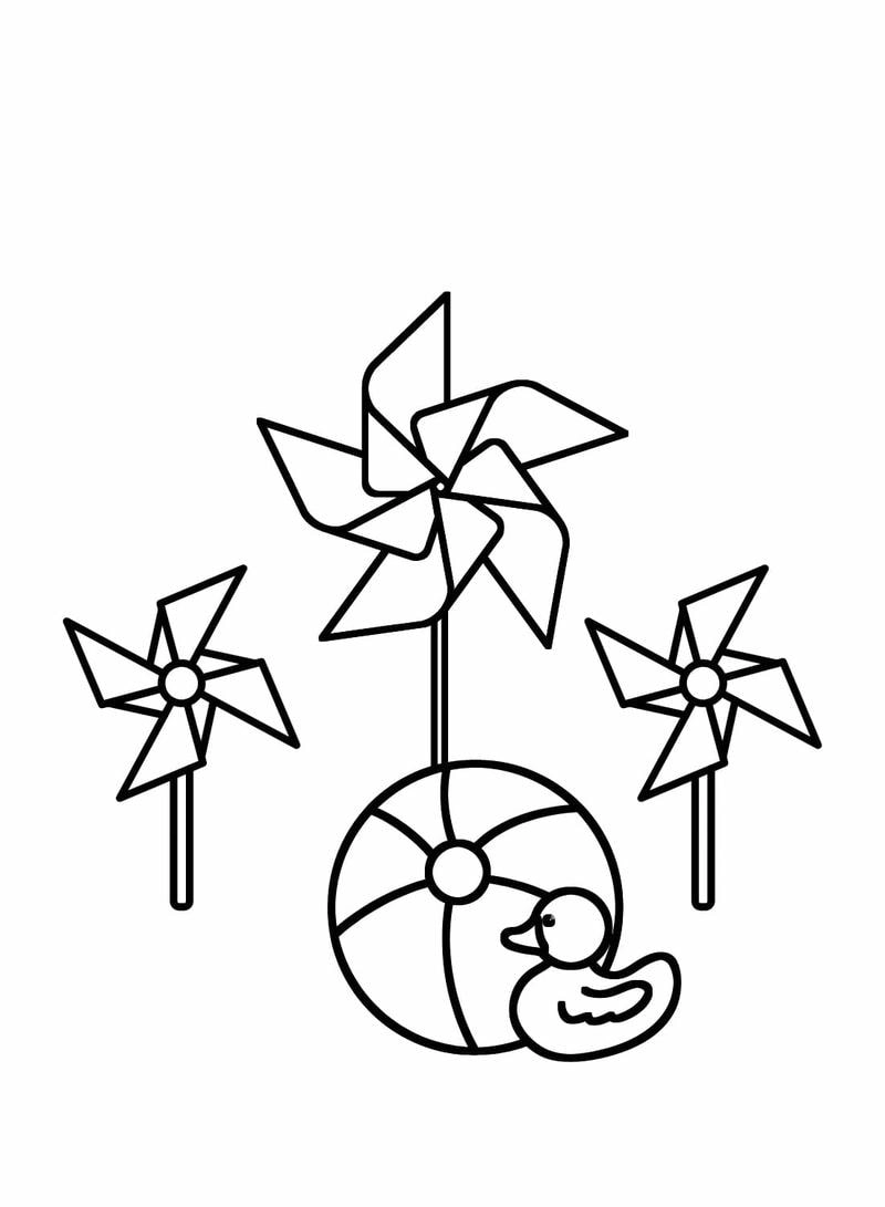 Phát triển kỹ năng thủ công cùng đồ chơi giấy tô màu