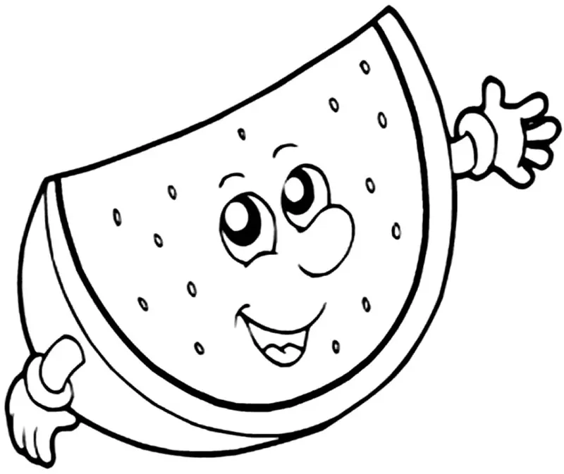 Giúp bé thêm hứng thú học tập qua tô màu dưa hấu vui nhộn