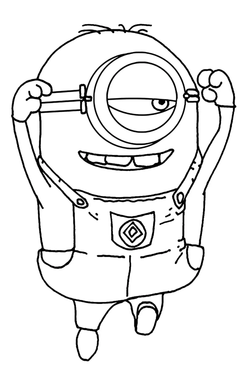 Tranh tô màu minion là như thế nào?