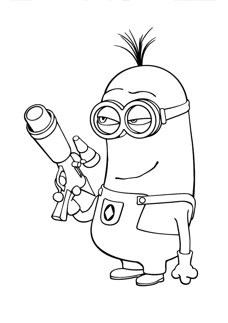 Thỏa sức sáng tạo với tập tô màu minion đầy màu sắc