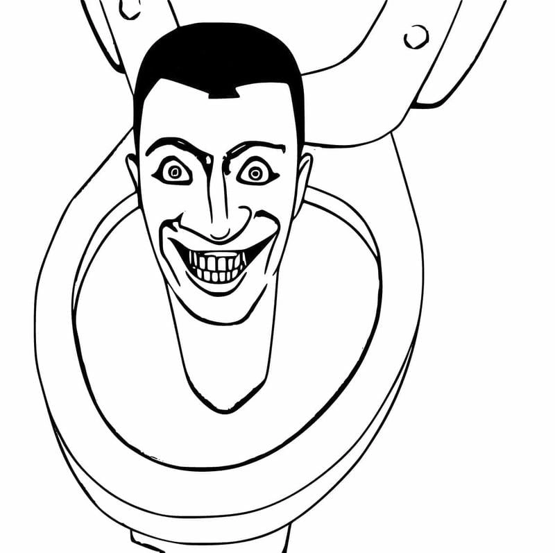 Khám phá tranh tô màu titan cameraman cấp 2 đầy cuốn hút