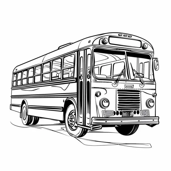 Bé trai mê mẩn bộ tranh tô màu xe buýt siêu nhân siêu ngầu