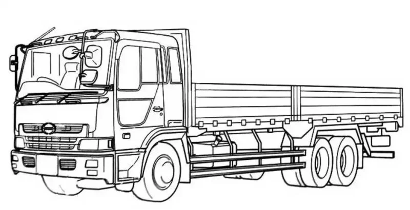 Khám phá thế giới mini qua tranh tô màu xe tải đồ chơi đầy màu sắc