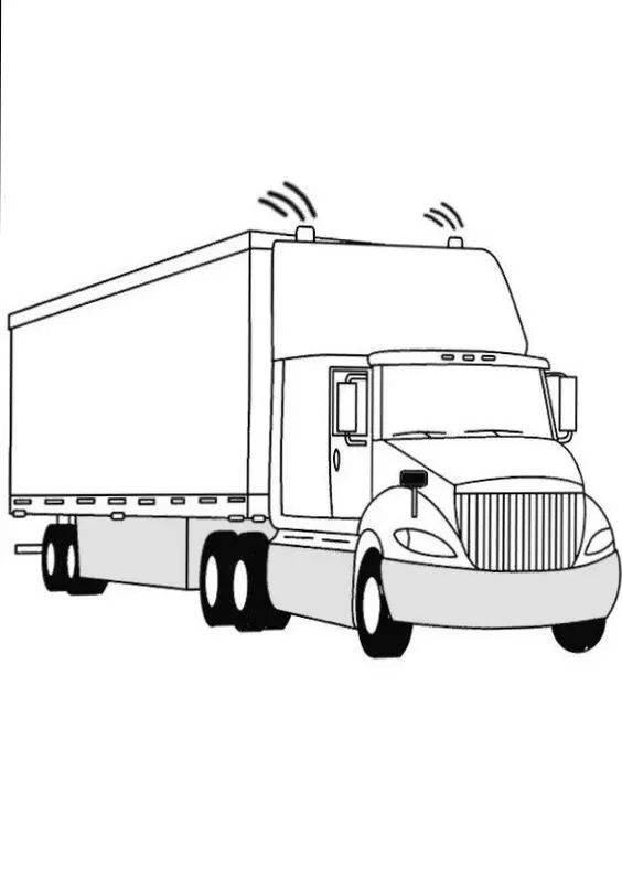 Bé làm lính cứu hỏa nhí qua tranh tô màu xe tải cứu hỏa đặc sắc