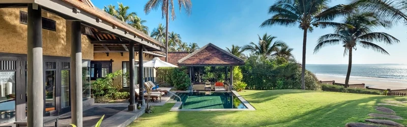 Tận hưởng không gian sang trọng từ kiến trúc villa biển độc đáo Mũi Né